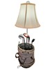 Vintage Golf Gifts  - Various Golf Clubs Golf Bag Lamp TLPBAG View 3