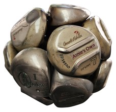 Vintage Golf Gifts  - Various Golf Clubs Arnold Palmer Brand Golf Art - Metal Driver Sphere SPHST8-AP